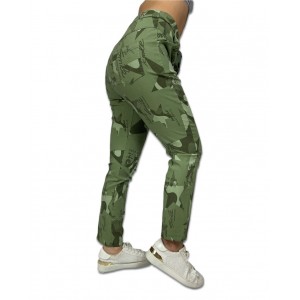 Jogger beautiful smile verde militar