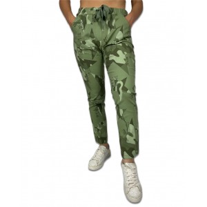 Jogger beautiful smile verde militar